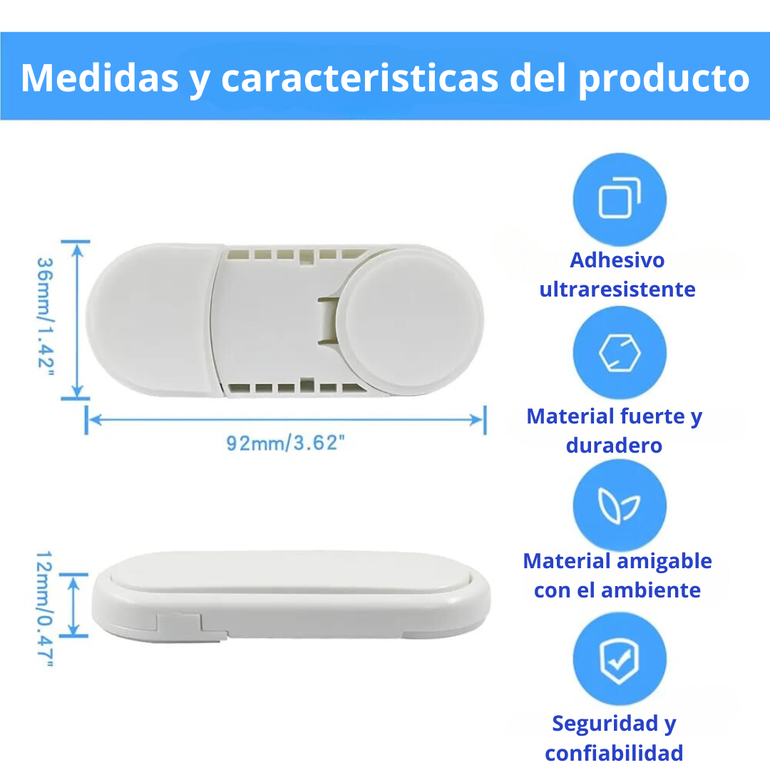 LockyCare™: Cerradura De Seguridad Para Niños x12.